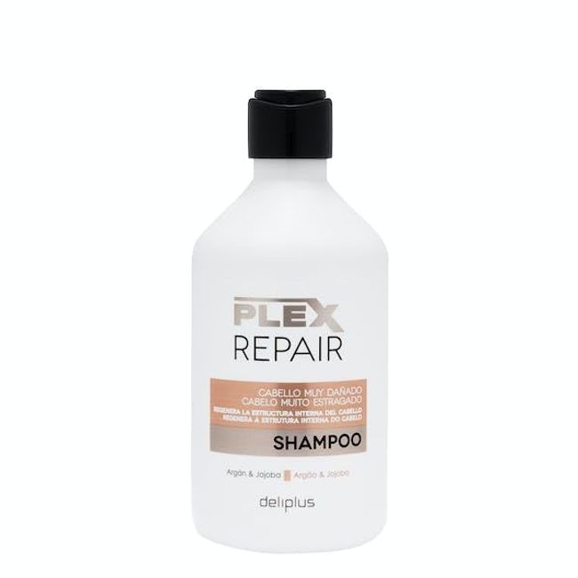 Plex Repair Shampoo stark geschädigtes Haar mit Argan und Jojoba, 400 ml. Deliplus