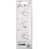 Hardware Essentials 851409 Fixed Staple Safety hasp, 6"