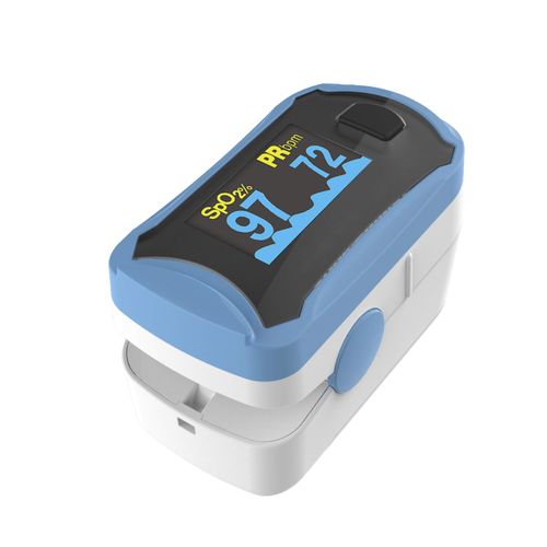 Fingertip Pulse Oximeter Upgraded OLED Screen included Carrying Case (no shock cover)