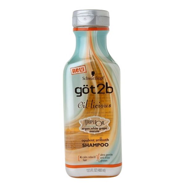 Got2b Oil Licious Opulent Smooth Shampoo, 13.5 - Ounce