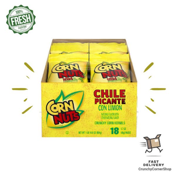 Corn Nuts Chile Picante con Limon Crunchy Corn Kernels (18 pk.)