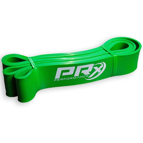 PRx Performance, Green Mobility Band, Exercise Resistance Band for Assisted Pull-Ups, Powerlifting & Speed, Agility & Strength Training - 1-3/4" 50-125lb Stretch Band, Quality Fitness Products