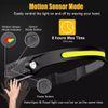 2PCS - Pro Headlamp Rechargeable 230° Wide Beam Dual Side LED with Motion Sensor