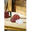 Bosch 25 Random Orbit Sanding Sheets, dia.125mm, 80-240 Grit