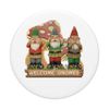 Welcome Gnomes See No Evil Hear No Evil Speak No Evil PopSockets Swappable PopGrip
