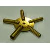 RDGTOOLS Brass Clock Winding Spider Key "Even Numbers"