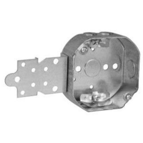 Crouse-Hinds TP308 Steel Outlet Box 4 Inch x 4 Inch x 1-1/2 Inch 15.5 Cubic-Inch