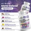 Clean Nutraceuticals Clean Nutra Wild Yam Root Capsules with Red Clover Black