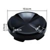 DEDC 2pcs Jack Pads Rubber Block for Trolley Jack, Universal Slotted Frame Rail Protector, Pinch Weld Protector Pad