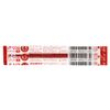 ZEBRA Refillable Gell Ball Pen JF 0.3 mm, Red