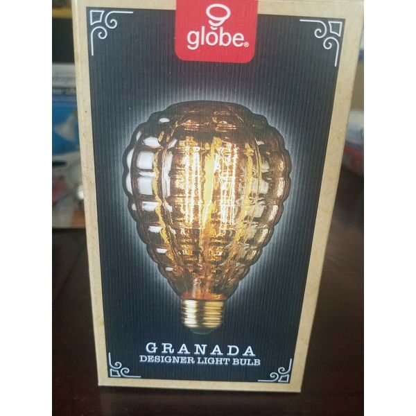 Globe Electric 84635 40 Watt Granada Designer Light Bulb New