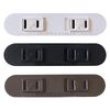 2-Outlet Recessed Furniture Making Outlets (White)