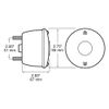 Peterson Manufacturing 428 Universal Stud-Mount Tail Light