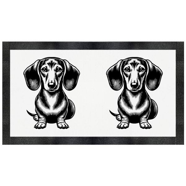 'Dachshund' Pet Feeding Mat (PM00024979)