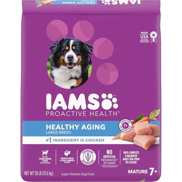 IAMS Proactive Health Healthy Aging Large Breed Adult Dry Dog Food for Mature 30