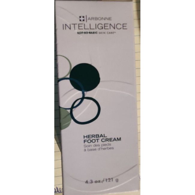 Arbonne Intelligence Not-So-Basic Herbal Foot Cream