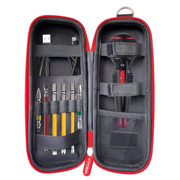 Power Screwdriver Storage Case Tool Kit, Fits 220 USB (Electric Screwdriver and Accessories Not Included)