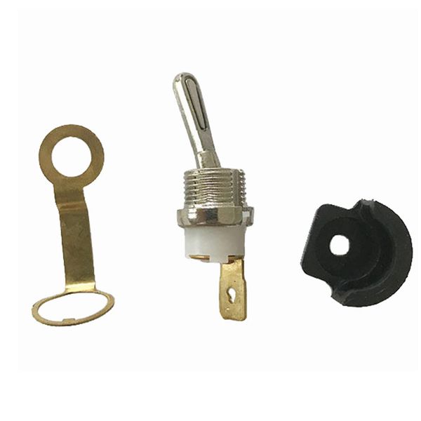 1 Set Stop Switch On/Off Switch Bushing Spring Switch Accessory Set for Chinese Chainsaw 4500 5200 5800