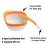ZOLI INC Bowl And Spoon Kit Orange, 1 EA