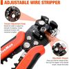 ValueMax 266PCS Automatic Wire Stripper Tool Kits 3-in-1 Stripper/Cutte