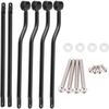 TKSE Saddlebag Side Support, Universal Motorcycle Side Saddle Bag Mount Bracket Support Bars Accessory