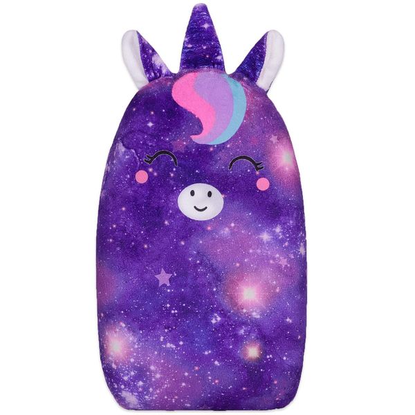 Unicorn Castle Seatbelt Pillow Seat Belt Pads for Kids Car Seat Head Support Seatbelt Strap Cover,Deep Purple