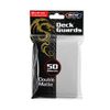BCW - 50 Premium White Double Matte Deck Guard Sleeve Protectors