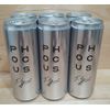 6pk: PHOCUS Creative Energy Drink Zero Sugar PEACH REVERSE OSMOSIS CAFFEIN 11.5z