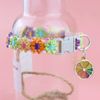Cat Collar Dog Collar, Adjustable, With Bell, Choking Proof, Soft Material, For Small Pets, Multicolor (Orange)