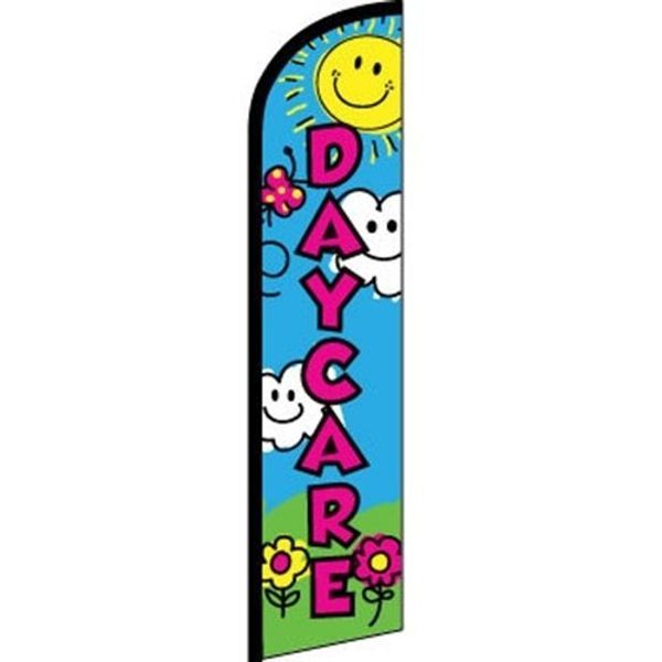 Windless, Swooper, Flutter, Feather, Banner Flags DAY CARE