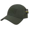Rapdom Tactical Low Crown Structured Cap, Olive Drab