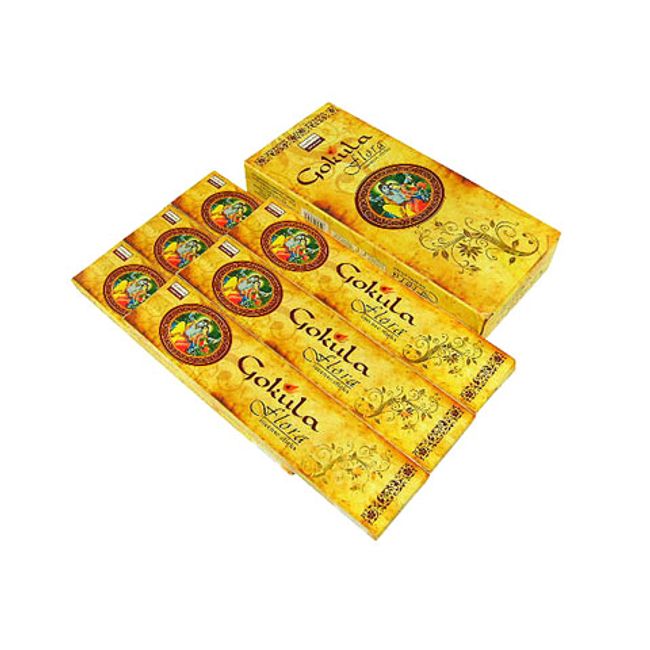 Incense DARSHAN GOKULA FLORA Stick Masala Type/DARSHAN GOKULA FLORA/Incense/Indian Incense/Asian Miscellaneous Goods