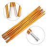 Tent Poles Replacement, Lightweight Tent Pole Repair Kit -24 Sections Aluminum Alloy Anti-UV Windproof Waterproof Tent Poles Awning Poles for Outdoor Camping