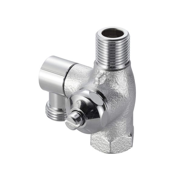 SANEI B4131DN-L1-13 D-Type Branch Valve, Common Type, Kitchen, Elbow 360° Rotation, Driver Type