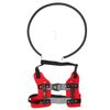 Blind Dog Harness Adjustable Collision Guide Ring Sturdy Blind Pet Guard for Visually Impaired Pets (S)