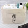 Large 'Squirrel With Acorn' Canvas Organiser/Storage Bag (OR00004462)