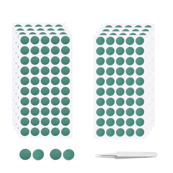 VZU 400 Stück 18650 Lithium Batterien Isolatorringe - Selbstklebende Isolierpapier Dichtung, Reparatur Zubehör, 200 Stk. Hohle Ringe + 200 Stk. Massive Ringe Klebepapier
