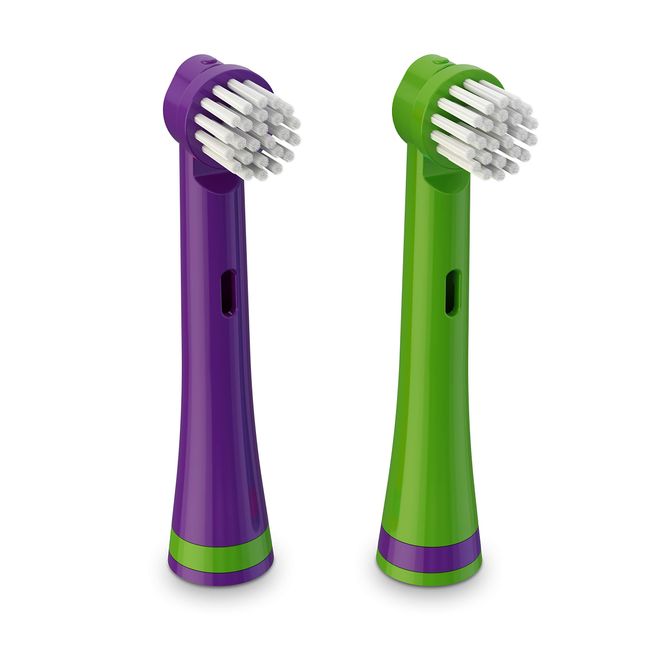 Brusheez® Electronic Toothbrush Replacement Brush Heads 2 Pack (Snappy The Croc)