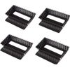 4.5 Inch Mini Tart Baking Pan Nonstick Quiche Pie Pan With Removable Base