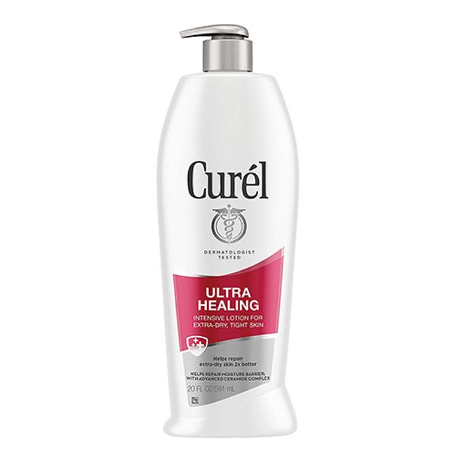 <br>[Express Delivery] Curel Ultra Healing Body Lotion Moisturizer for Extra Dry Skin 20 Ounce Curel Ultra Healing Body Lotion Moisturizer 591ml Moisturizing Emulsion for Dry Skin