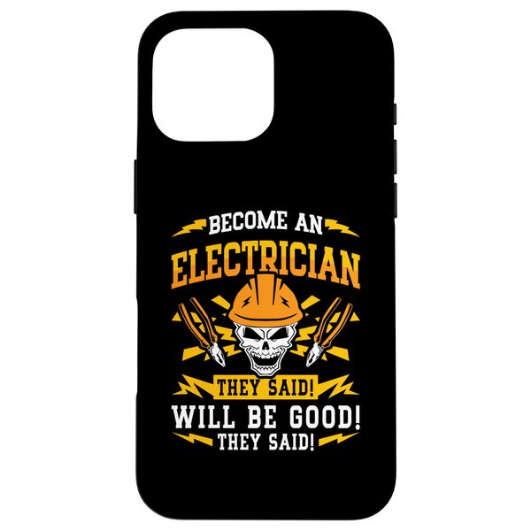 iPhone 16 Pro Max Become An Electrician Electrical Wirings Electronics Repair Case