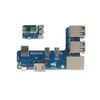4-Way USB Hub Expansion Board Module for Raspberry Pi Zero Series BPI M2 Zero Expansion Board Replacement