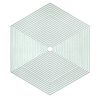 crafts too Presscut Cutting Nesting Dies - Plain Hexagons