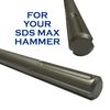 Champion Chisel SDS Max to SDS Plus Adapter for Rotary Hammer Bits - Convert Your SDS Max Hammer to use SDS Plus Bits