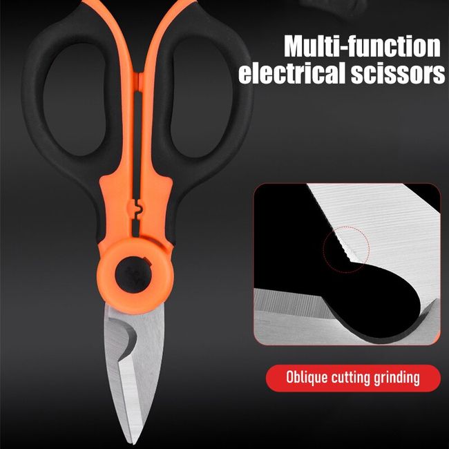 New High Carbon Steel Scissors Household Shears Tools Electrician