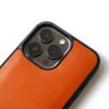 WINGLIDE Smartphone Case iPhone 13 Pro Case, Tochigi Leather, Genuine Leather (Black)