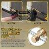 Upgraded Compression Ring Removal Tool Not Damage Copper Pipes/Brass Nuts Ferrule Puller for NPT 1/2” 3/4” Pipe Olive Puller Removal Tool Anti-Rust Ferrule Removal Tool Compression Sleeve Puller