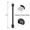 chenyang USB 2.0 Cable USB 2.0 Type A to Type A B Extension Data Flat Slim Cable for Printer Disk & Phone 13cm 3Pcs/Set
