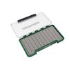 Euro-Locker Flat Compact Waterproof Ice Jig and Fly Box with Durable Foam Inserts