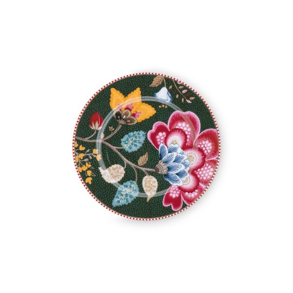 PIP STUDIO Fantasy Green Bread Plate 17 cm